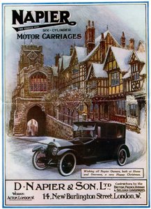 Napier, Sechszylinder-Motorwagen