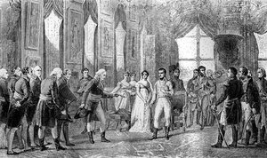 Napoleon Bonaparte wird zum Kaiser der Franzosen in Saint-Cloud ausgerufen, 18. Mai 1804, 1882-1884