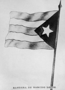 Narciso Lopezs Flagge, 1850er, 1920er