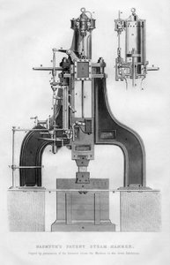 Nasmyths Patent-Dampfhammer, 1866
