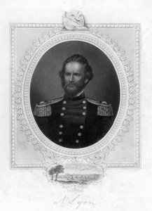 Nathaniel Lyon 1818-1861, amerikanischer General, 1863