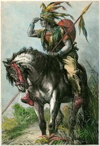 Indianischer Späher, ca. 1870