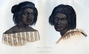 Einheimische von Kalifornien, 1848