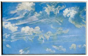 Natur: Wolkenstudie, ca. 1822 1956