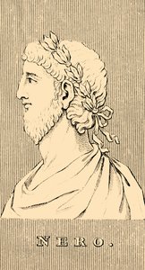 Nero, 37-68 n. Chr., 1830 von Unbekannt