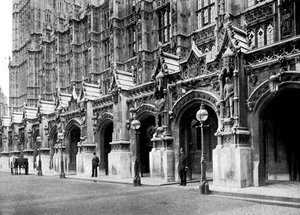 New Palace Yard, Westminster, London, ca. 1905 von Unbekannt