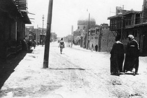 New Street, Bagdad, Mesopotamien, Erster Weltkrieg von Unbekannt