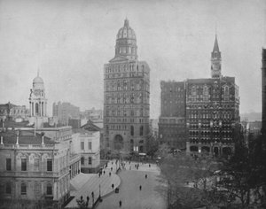 Zeitungsgebäude in New York