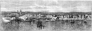 New York Mitte des 18. Jahrhunderts, ca. 1880