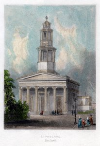 Neue Kirche, St. Pancras, London von Unbekannt