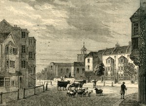 Newington Butts im Jahr 1820, um 1878 von Unbekannt
