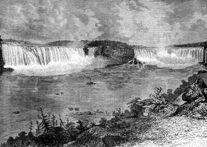 Niagarafälle, Kanada, 19. Jahrhundert