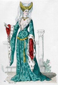 Adlige zur Zeit Karls VI. von Frankreich, 1380, 1882-1884 von Unbekannt