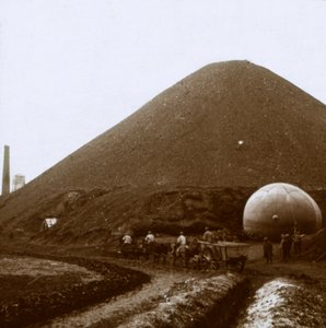Noeux-les-Mines, Nordfrankreich, um 1914-1918 von Unbekannt