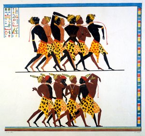 Nubische Sklaven, 1832-1840