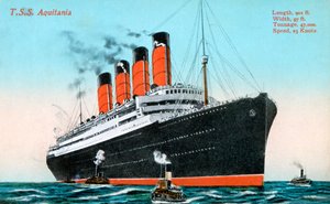 Ozeandampfer RMS Aquitania, 20. Jahrhundert