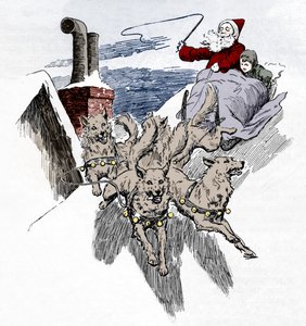 Sie wirbelten davon in einem Tempo, das Bobbies den Atem nahm, 1901 von Unbekannt
