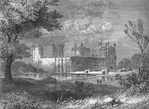 Old Basing House, um 1880