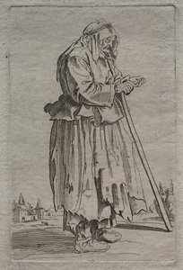 Alte Bettlerin von Unbekannt