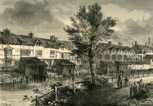 Alte Häuser in der London Street, Dockhead