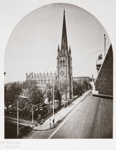 Old Trinity Church, New York City, New York, USA, ca. 1865 von Unbekannt