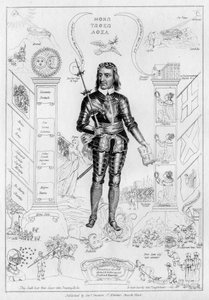 Oliver Cromwell als Christus, um 1650er Jahre