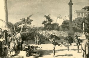Olympische Spiele, 1890 von Unbekannt