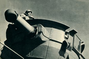 An Bord der Arche - auf Wache..., ca. 1940, 1942