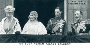 Auf dem Balkon des Buckingham Palace, 1923-1937