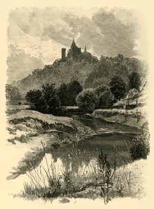 Am Churnet, in der Nähe von Alton Towers, 1898 von Unbekannt