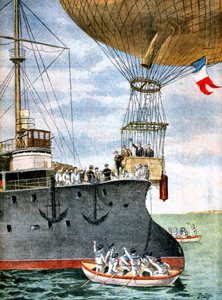 Auf dem offenen Meer, 1901 von Unbekannt