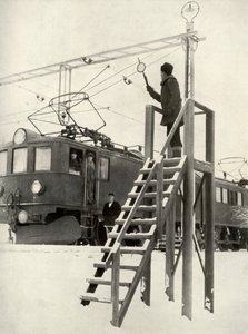 Auf der Route des Lappland-Express, 1935-36