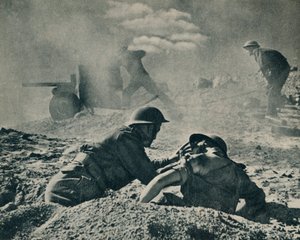 Auf der Straße nach Tripolis, ca. 1942-1944
