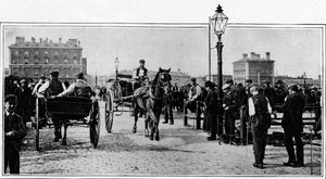 Auf den Steinen, Islington Viehmarkt, London, um 1902-1903