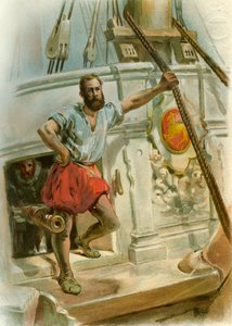 Einer von Drakes Männern, 1588, ca. 1890-1893