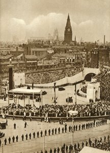 Eröffnung des Mersey-Tunnels, Liverpool, 18. Juli 1934, 1935