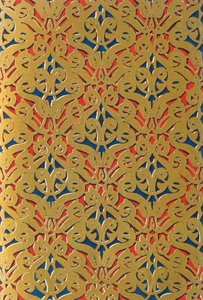 Ornament in der Tür am Eingang zur Ventana, Halle der zwei Schwestern
