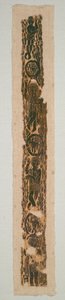 Ornamentales Schulterband von einer Tunika, 600-650 von Unbekannt