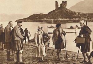 Über das Meer nach Skye - Landung in Skye von der Yacht Golden Hind, 1933 1937
