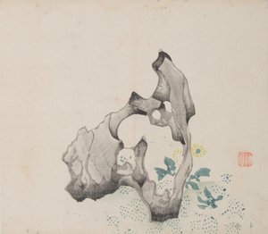 Seite aus Shi Zhu Zhai von Unbekannt
