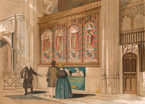 Bemalter Bildschirm, St. Georges Kapelle, ca. 1845, 1864