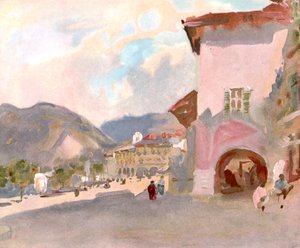 Pallanza, Lago Maggiore, 1892, um 1900 von Unbekannt