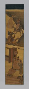 Paneel-Möbelstoff, China, Qing-Dynastie 1644-1911, 1800-1900 von Unbekannt