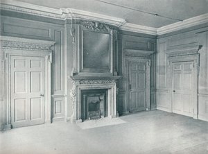 Vertäfelter Raum, frühes 18. Jahrhundert, 26, Hatton Garden, 1907