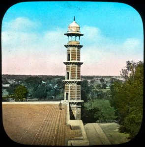 Panorama, Lahore, Punjab, Indien, spätes 19. oder frühes 20. Jahrhundert