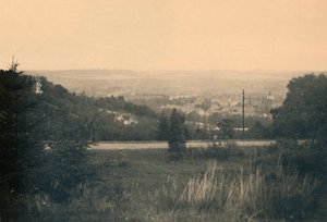 Panorama vom Waldchalet