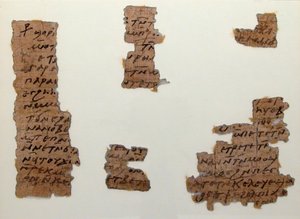 Papyrusfragmente, koptisch