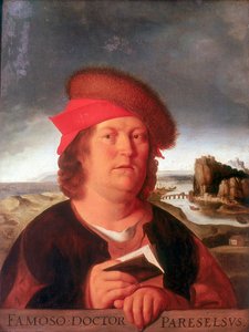 Paracelsus Aracelsus 1493-1541, schweizerisch-deutscher Arzt und Alchemist von Unbekannt