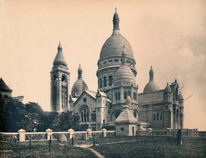 Paris - Die Basilika Sacré-Cœur, ca. 1910