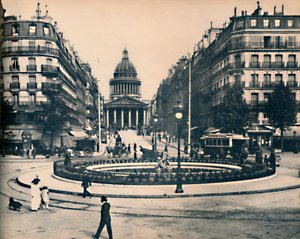 Paris - La Rue Soufflot und das Panthéon